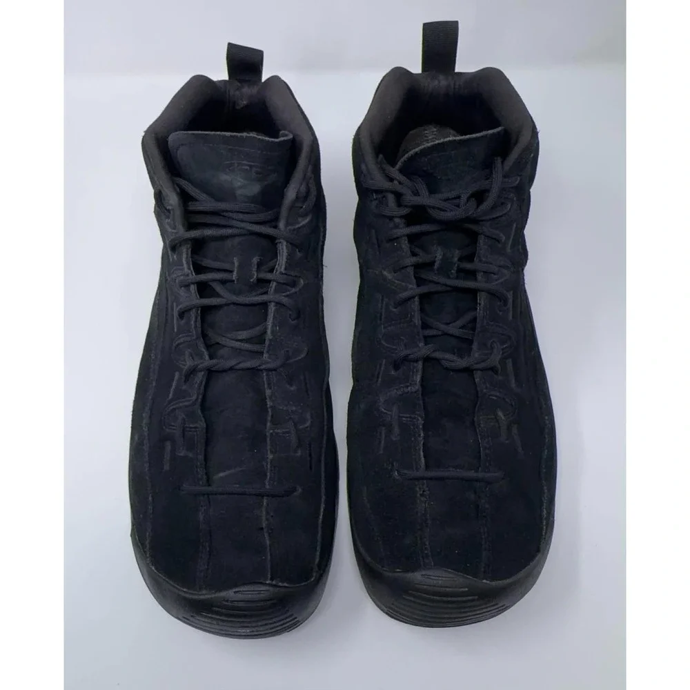 KEEN‎ Jasper Mid Top Sneaker Mens Size 12 Black Suede Hike Outdoor Casual Shoe